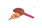 Plys - Wild Republic Plush Toy Snakes 137 cm Tribal Orange - 22190