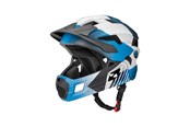 Cykeltilbehør - Rockbros TS-61 10110061002 Children's Bike Helmet with Detachable Chin Size M (54-57) - Blue - 10110061002