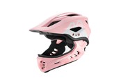 Cykeltilbehør - Rockbros TT-32002 Rabbit Children's Bike Helmet with Detachable Chin Size M (54-58) - Pink - TT-32002