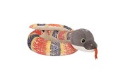 Plys - Wild Republic Plush Toy Squishy Snakes 132 cm Brown - 30157