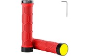 Cykeltilbehør - Rockbros 40720007002 bicycle grips with reflector - red - 40720007002