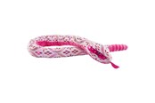 Plys - Wild Republic Plush Toy Snakes 137 cm Foil Pink Blossom - 27784
