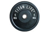Sport & Fitness - TITAN LIFE PRO Bumper Plate Rubber 5 kg - 400-800005