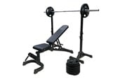 Sport & Fitness - TITAN LIFE Weight Set Garage Gym 100 kg - 270-200125