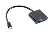 Skærmkabel - Lanberg - video converter - black - AD-0006-BK