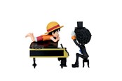 Merchandise - Banpresto - One Piece - Monkey D. Luffy & Brook (Collectable Figure Log Stories) - Figur - 4983164296402