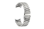 Smartwatch - Tilbehør - Puro METAL Stainless Steel Strap for Samsung Galaxy Watch 4 / 4 Classic / 5 / 5 Pro / 6 / 6 Classic - Silver - PUGW6METALSIL