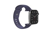 Smartwatch - Tilbehør - Puro  Icon Strap for Apple Watch 44/45/46/49mm - Navy Blue - PUICNAW44DKBL17