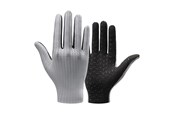 Cykeltilbehør - Rockbros Breathable Full Finger Cycling Gloves Size: L - Gray - 8386824304466
