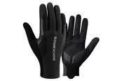 Cykeltilbehør - Rockbros cycling gloves spring/summer/autumn full size: XXL - black - 8386824304749