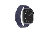 Smartwatch - Tilbehør - Puro  Sport Strap for Apple Watch 44/45/46/49mm - Navy Blue - PUSPORTAW44DKBL17
