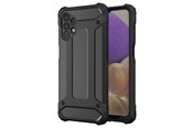 Mobil - Covers & Cases - Hurtel Hybrid Armor Case Tough Rugged Cover for Samsung Galaxy A73 Black - 5907769338564