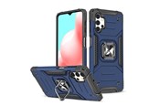 Mobil - Covers & Cases - Wozinsky Ring Armor tough hybrid case cover + magnetic holder for Samsung Galaxy A73 blue - 9145576243596