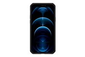 Mobil - Covers & Cases - ITSKINS FERONIABIO PURE Cover for iPhone 12 Pro Max®. Black and transparent - AP4P-FROPE-BKTR