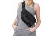 Tasker - Wozinsky WSB-W1 unisex shoulder bag with adjustable strap waterproof - black - 5907769385025