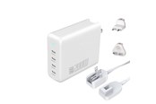 Mobil - Adaptere & Opladere - 4smarts Wall charger GaN Flex Pro 200W Travel Edition 4x USB-C white - 545200