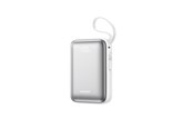 Powerbank - Joyroom JR-PBF29 20000mAh 22.5W Powerbank with Double Cable - White - 20000 mAh - JR-PBF29-white