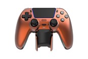 Spil tilbehør - Deltaco GAMING Metallic Spray-Painted PS5 Wireless Controller with Charging Dock - Wired Controller - Android - GAM-199-ORANGECOPPER