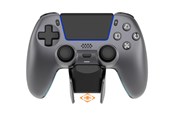 Spil tilbehør - Deltaco GAMING Metallic Spray-Painted PS5 Wireless Controller with Charging Dock - Wired Controller - Android - GAM-199-STEELGRAY