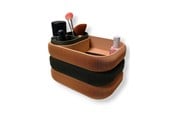 Boligindretning - Simiu STACKSEY - Makeup Stander - Stor - Oliven/Beige - 22 x 14cm - 5714255011975