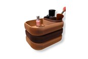 Boligindretning - Simiu STACKSEY - Makeup Stander - Stor - Mokka/Beige - 22 x 14cm - 5714255011982