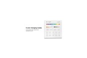 Smart Home - Miboxer Fjernbetjening - RGB-CCT - 3V - 4 Zoner - 4038816148001
