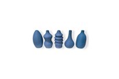 Boligindretning - Simiu MINI VASES - Magnetisk - 6 cm - 5 stk - Støvet Blå - 5714255012330