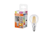 Lyskilder - Osram LED pære Krone 3,4W/827 (40W) Klar E14 - 4099854468759