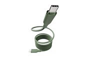 USB kabel - empower by PanzerGlass Magnetic 240W USB-C to USB-C Cable | USB 2.0 | 1.5M | Sage - EM59672