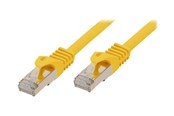 Netværkskabel - SCONN Shiverpeaks BASIC-S patch cable - 1 m - yellow - Gul - 1m - BS75511-Y