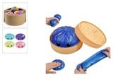 Små gaver til børn - Trend Toys Kawaii Sugar Dumplings 9 cm 4 assorteret farver i steamerkurv - 201078