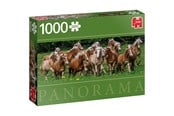 Puslespil - Jumbo Puzzle - Haflinger Horses (1000 pieces) - JUM8827