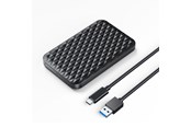 Harddisk - ORICO 2520C3-V1 2.5" HDD/SSD USB-C 5Gb/s Disk Drive - Black - 6TB - Harddisk - 2520C3-V1-BK-EP - 2520C3-V1-BK-EP