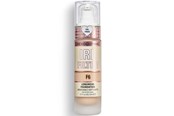 Makeup - Makeup Revolution Long Wear Cream Foundation 23 ml.- F6 medium beige - 5057566186056