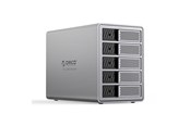Harddisk - tilbehør - ORICO 9858T3 5 Big DAS Solution ProThunder Disk Array with Thunderbolt 3 for 5 x 2.5"/3.5" SATA HDD/SSD - Gray - 9858T3-EU-GY-BP