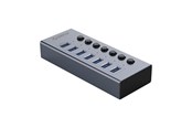 USB hub - ORICO BT2U3-7AB Hub 7x USB-A 3.0 with switches - gray USB hub - USB 3.0 - 7 ports - Grå - BT2U3-7AB-EU-GY-BP