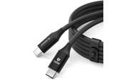 USB kabel - ORICO CDX 100W 5A Power Delivery USB-C - USB-C cable 1m - black - CDX-100CC-BK-BP