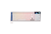 Tastatur - Corsair VANGUARD AIR 99 WIRELESS - Gaming Tastatur - Nordisk - Hvid - CH-91H901B-ND