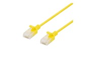 Netværkskabel - Deltaco network cable - 3 m - yellow - Gul - 3m - UUTP-1053