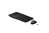 Tastatur - HP 680 Comfort - Tastatur & Mus sæt - Engelsk - Sort - 8T6L6AA#ABB