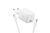 Mobil - Adaptere & Opladere - Spigen Essential 45W Wall Charger EE451EU - white - ACH09473