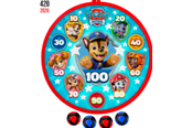 Udendørsleg - Paw Patrol Darts balls target game 28cm PAW PATROL - 60282