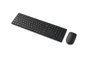 Tastatur - Lenovo Multi-Mode Pro Combo 6000 - keyboard and mouse set - QWERTY - Danish - eclipse black Input Device - Tastatur & Mus sæt - Dansk - Sort - 4X31S04819