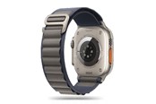 Smartwatch - Tilbehør - Tech-Protect  Nylon Pro Strap for Apple Watch 4 / 5 / 6 / 7 / 8 / 9 / SE / Ultra 1 / 2 (42 / 44 / 45 / 49 mm) - Blue and Gray - 5906302302314