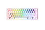 Tastatur - Razer Huntsman V3 Pro Mini (60%) - Analog Optical Gen-2 - Gaming Tastatur - Uden Numpad - Amerikansk engelsk - Hvid - RZ03-04991700-R3M1