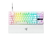 Tastatur - Razer Huntsman V3 Pro TKL 8Khz - Analog Optical Gen-2 - Gaming Tastatur - Uden Numpad - Amerikansk engelsk - Hvid - RZ03-05521000-R3M1