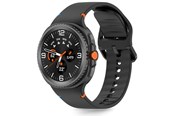 Smartwatch - Tilbehør - Tech-Protect  Silicone Strap for Samsung Galaxy Watch 40 / 44 / 46 mm - Black - 5906302331109