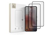 Mobil - Beskyttelsesglas - Tech-Protect Glass Fit+ 2-pack Tempered Glass for Nothing Phone 3A / 3A Pro - Black - 5906302362943