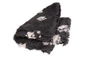 Hunde - Active Canis Grå vetbed med poter 75x100cm medium - 91131
