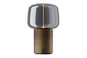 Bærbare & Fest Højtalere - Kooduu Serena Play Portable speaker lamp powered by JBL - Bronze - KO15-0121LS026-03
